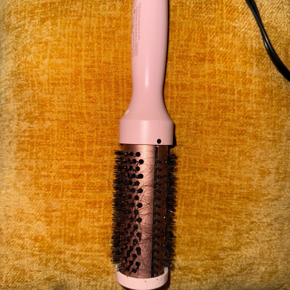 Pink and Black Hair Styling Tool Round Brush Dryer